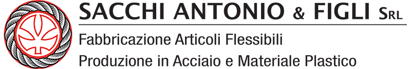 Logo della Sacchi Antonio e Figli - Produzione tubi flessibili, funi metalliche e cavi in acciaio